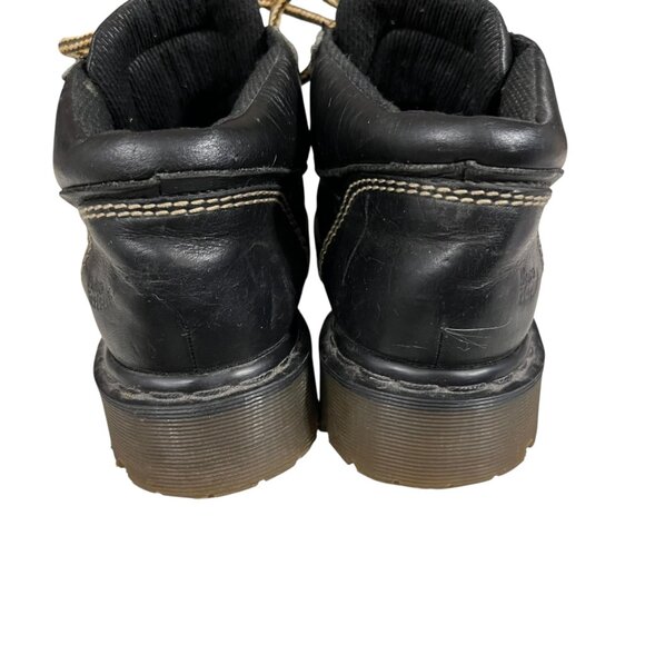 Vintage Dr. Martens Brown Leather Made in England 8458 Lace-Up‎ Platform Boots 9 - Picture 9 of 12